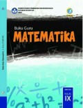 Matematika : buku guru kelas IX tahun 2018